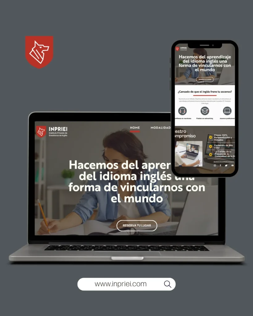 mockup web